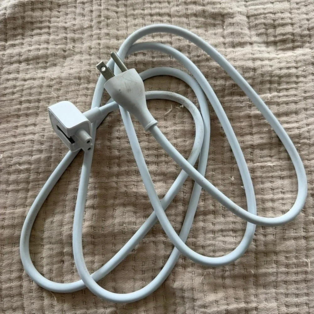 Apple A1 2.5A 125V MacBook MagSafe 6FT Extension Power Adapter Cord OEM
